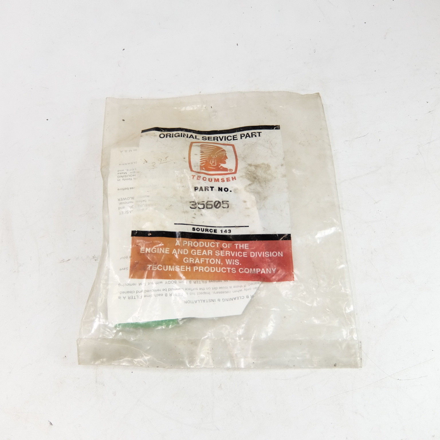 Tecumseh 35605 Air Filter - $1.75