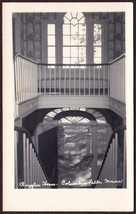 Columbia Falls, ME RPPC Ruggles House #3 Interior Real Photo Postcard - £9.79 GBP