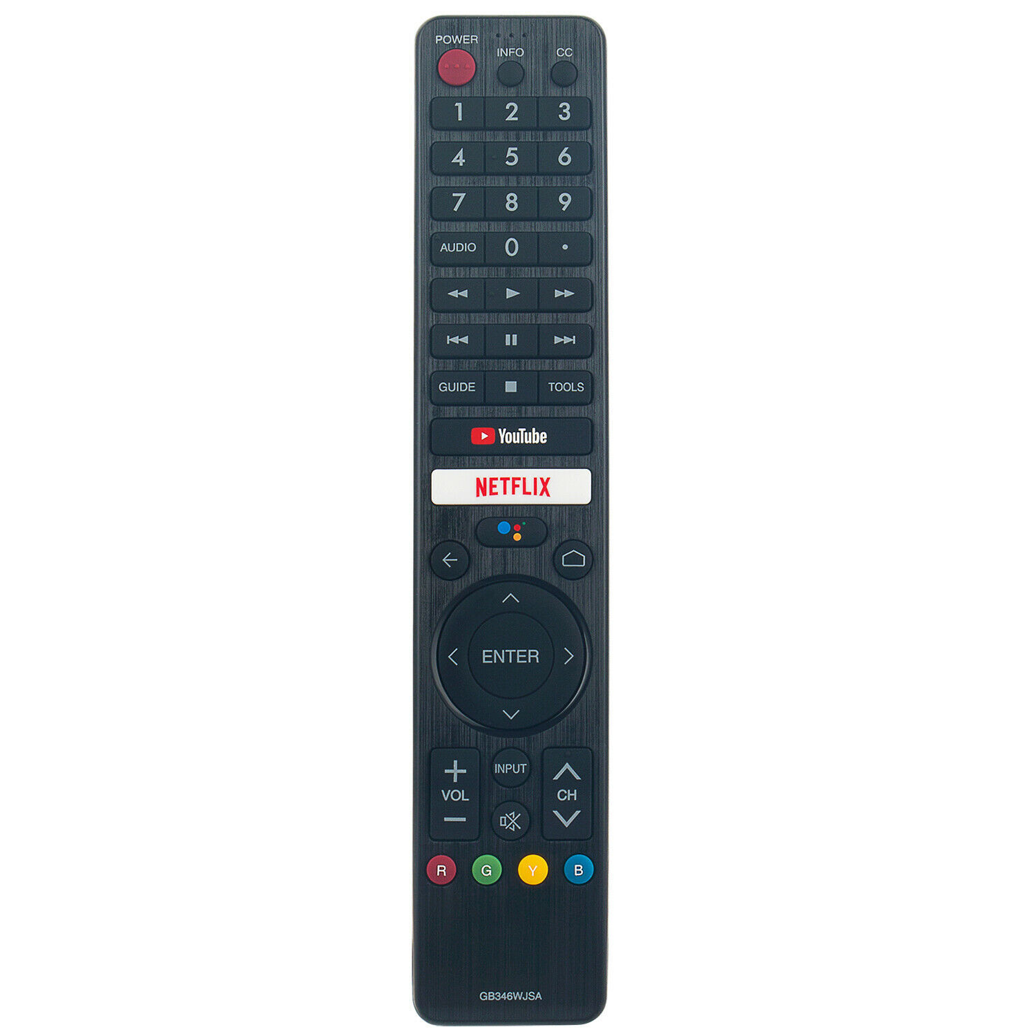 New GB346WJSA Replace Voice Remote for Sharp Android TV 4T-C70BK2UD 4T-C60BK2UD