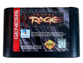 Primal Rage (Sega Genesis, 1995): GAME CART ONLY: Classic 90s Fighter, F... - $8.90