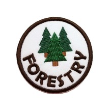 Funny Cute Forestry Camping Badge Embroidered Iron On Patch Child Boy Girl Kid Y - £4.69 GBP