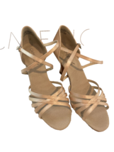 Capezio Rosa Ballroom Dance Shoes Sandals SD02S Women&#39;s 10.5 Wide Pink - $39.07 CAD