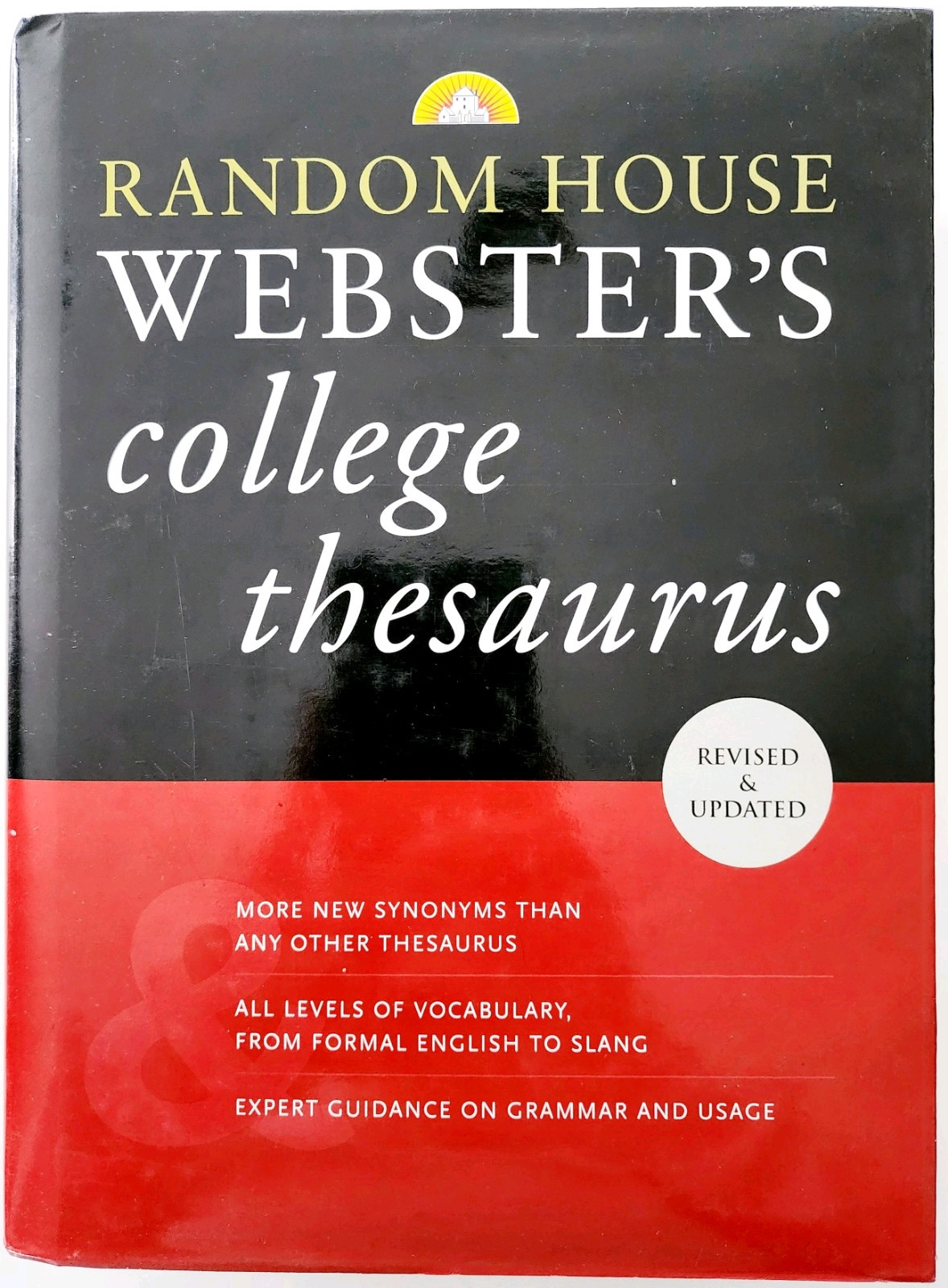 2000 Webster's College Thesaurus Random House Revised w/ Dust Jacket GstRm Item image 2