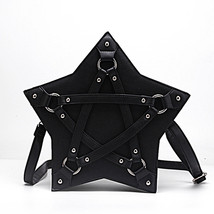 Dark Shoulder Bag Unisex Punk Designer Casual Totes Women Fashion Retro Handbag  - £62.80 GBP