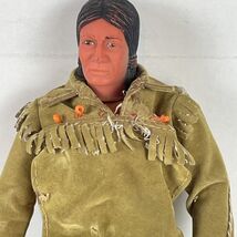 Vintage 1973 MARX Gabriel Lone Ranger Tonto 10" Action Figure No Accesso... - $16.95