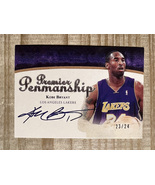 Kobe Bryant 2008 Premier Penmanship Autograph Facsimile RP Card - $3.00