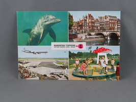 Vintage Postcard - Randstand Netherlands Major Attractions - Euro Color ... - £11.76 GBP