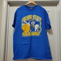 Vintage Golden State Warriors NBA Bugs Bunny Blue T-Shirt Men&#39;s Size M - £27.42 GBP