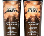 John Frieda Brilliant Brunette Color Vibrancy Moisturizing Shampoo Condi... - £24.12 GBP