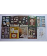 Vintage Cross Stitch Pattern books / booklets Lot of 10 Potpourri of Praise - $18.66