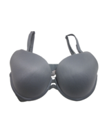 Victoria&#39;s Secret Size 32DD Gray Lined Demi Underwire Padded Adjustable ... - £7.89 GBP