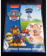 Paw Patrol 25 temporary tattoos pack Made USA - $94.08 MXN