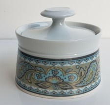 Rare &amp; Vintage Sango Rubaiyat Quadrille Collection Sugar Bowl 7015 Made In Japan - £38.28 GBP