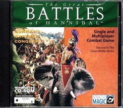 The Great Battles of Hannibal (PC-CD, 1998) Windows 95/98 - NEW in Jewel Case - £3.85 GBP