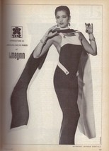 1986 I Magnin Cindy Crawford Victor Skrebneski Vintage Fashion Print Ad ... - £8.62 GBP
