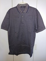 MONTEREY CLUB MEN&#39;S SS 100% COTTON KNIT POLO SHIRT-NWOT-L-TWO-PLY-HEAVY-... - $14.89