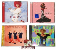 Bette Midler Lot of 4 CDs - Devine, Bathhouse Betty, Its the Girls, Cool Yule - £15.65 GBP