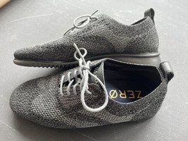 Cole Haan Zerogrand Stitch Lite Mens 10M C27563 Black Sneakers Shoes Dress - $39.60