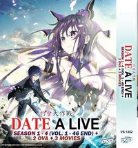 Dvd Anime ~English Dubbed~ Date A Live Season 1-4 (Vol. 1-46 End+2 OVA+3 Movie) - £67.06 GBP