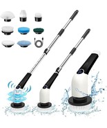 Spin Scrubber Kit Electric Scrubber for Bathroom Cleaning Tile Grout Tub... - $71.93 CAD