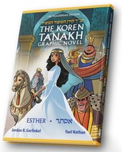 Queen Esther Graphic Novel The Story of Purim Megillahs Esther Hebrew/English - £19.63 GBP