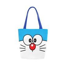 Doraemon Canvas Tote Bag Two Sides Printing - $17.99