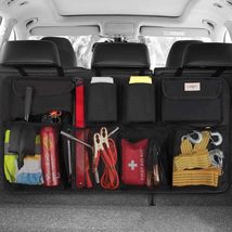 Oversized Trunk Organizer with 8 Large Pockets – (43.3x18.9 in) - £39.83 GBP