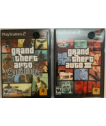 Grand Theft Auto 2 Game Lot: GTA III and San Andreas: Playstation 2-PS2 ... - £10.08 GBP