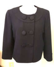Tahari Arthur S. Levine Black Wool Blazer/Jacket Size-12 - $29.68
