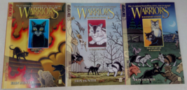 Warriors Ravenpaw&#39;s Path 1-3 English Manga Shattered Peace, Clan in Need, Heart - £23.25 GBP
