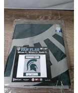 Michigan State University Fan Flag Spartan Banner Spartans Sparty MSU 36... - £12.63 GBP