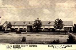 Hope Arkansas Julia Chester County Hospital Vintage RPPC Postcard BK34 - £2.74 GBP