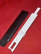 Pickett Slide Ruler Microline 120 Rule w/ Original Sheath VTG - $14.84