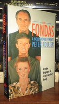 Collier, Peter THE FONDAS A Hollywood Dynasty 1st Edition 1st Printing - £40.17 GBP