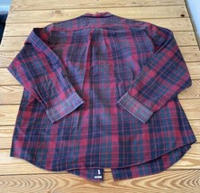 CC Filson Co Men’s Plaid Button up shirt size XL Red CB - £47.40 GBP