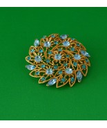 Jewelry-SKU#x116/Brooch-1990&#39;s MJent Rhinestone Brooch - $28.80