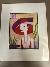 A. D&#39;arrigo Dimensional Signed Lithograph Titled &quot;That Lady In Red&quot; 30/500 - £34.84 GBP