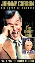 Johnny Carson - His Favorite Moments from The Tonight Show - &#39;70s &amp; &#39;80s, The Ma - £6.95 GBP