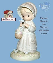 Precious Moments The Lord Will Provide 1993 Vintage Bird Seeds 523593 - £12.74 GBP