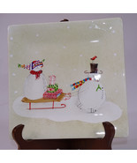 ONEIDA Snowmates By Debbie Taylor Kerman 8&quot; Dessert Salad Plate ONE Plat... - $4.99