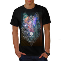 Hipster Wolf Head Shirt Tribal Animal Men T-shirt - £9.71 GBP