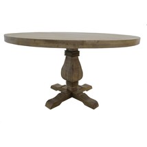 Aa Warehousing Dinrnd Dining Table, 54 In, Natural Wood - $1,095.99