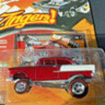 Johnny Lightning 1955 Chevy Bel Air Gasser 1/64 Diecast R2 vA&B #1 Zingers! image 7