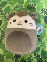 Squishmallows Luanne Possum Plush Stuffed Animal Toy White Gray Kellytoy NEW - $17.60