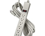 Fellowes 6-Outlet Office/Home Power Strip, 15 Foot Cord - Wall Mountable... - $36.35