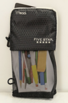 5 STAR STAND N&#39; STORE Mead Micro-Mesh Self-Standing Pencil Pouch 8&quot;x4 1/... - $10.39