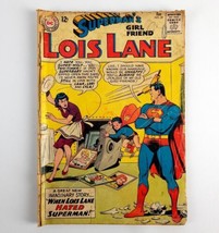 1963 Dc Superman Girlfriend Lois Lane #39 Comic Book (No Cover) - £7.11 GBP