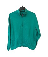 Lululemon French Terry Oversize 1/2 Zip Maldives Green Mens Size XL - $47.52