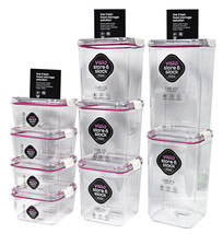 Visto Store and Stack Food Storage Cubes 9 Piece Set - £49.48 GBP