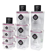 Visto Store and Stack Food Storage Cubes 9 Piece Set - $83.00 CAD